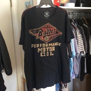 Men’s Lucky Brand Shirt Size XL Motor Oil